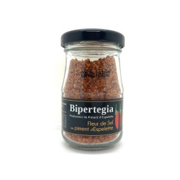 FLEUR DE SEL AU PIMENT D'ESPELETTE 75 GR BIPERTEGIA