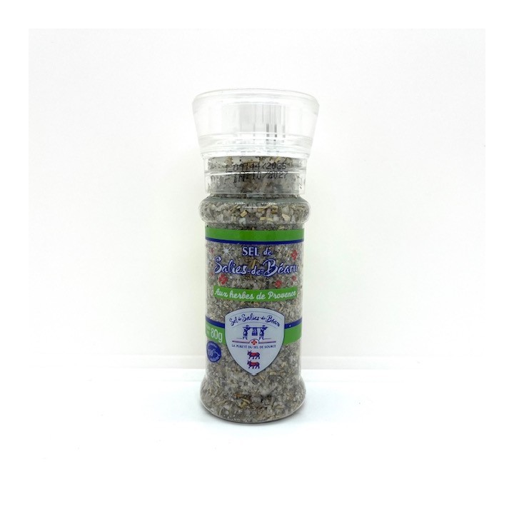 SEL DE SALIES DE BEARN AUX HERBES DE PROVENCE MOULIN 80 GR