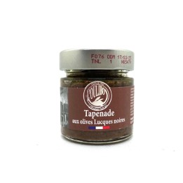 TAPENADE OLIVES NOIRES LUCQUES 100 GR L'OULIBO