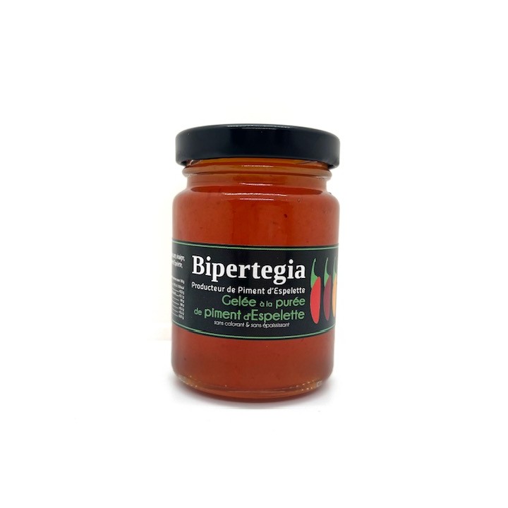 GELEE DE PIMENT D'ESPELETTE 120 GR BIPERTEGIA