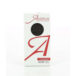 TABLETTE CHOCOLAT NOIR 70% 80 GR ANTTON