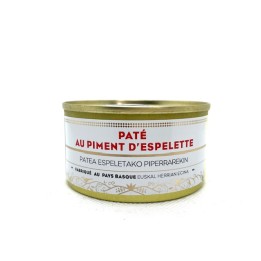 PATE AU PIMENT D'ESPELETTE 130 GR BAZKAIA