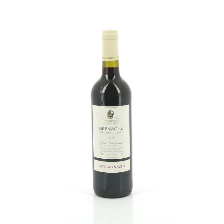 COTES CATALANES BIO ROUGE GRENACHE VIEILLES VIGNES 75 CL