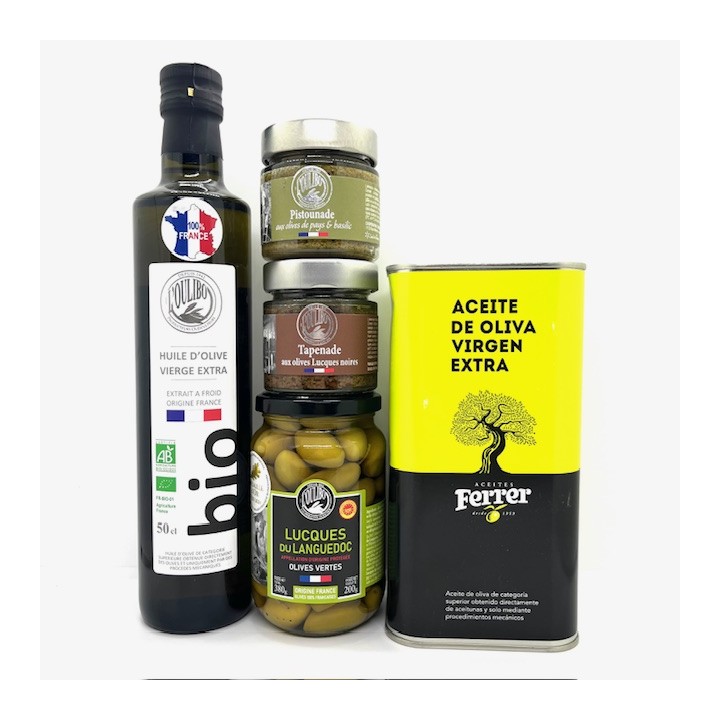 COFFRET 100% OLIVES PYRENEENNES