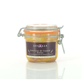 FOIE GRAS ENTIER DE CANARD AU PIMENT D'ESPELETTE VERRINE DE 200 GR ARNABAR