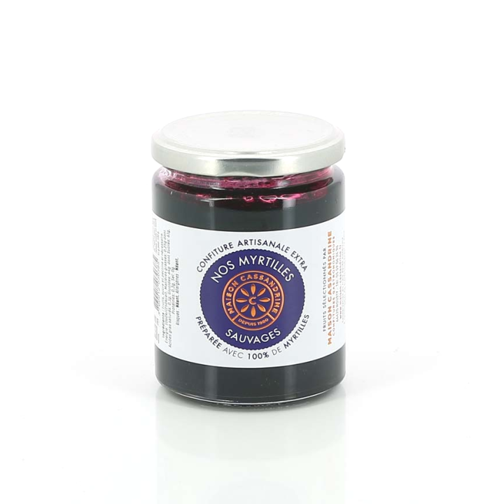 CONTITURE MYRTILLES SAUVAGES 345 GR CASSANDRINE
