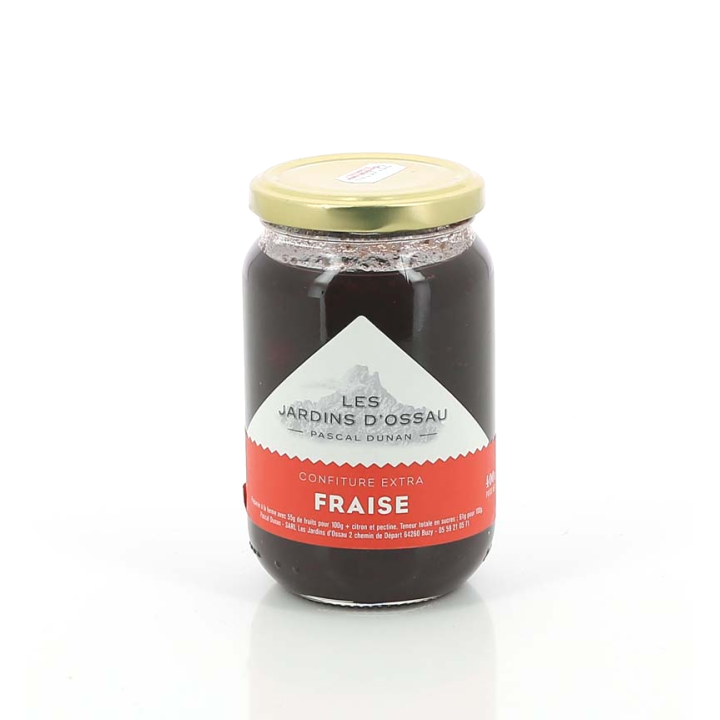 CONFITURE FRAISES LES JARDINS D'OSSAU 400gr