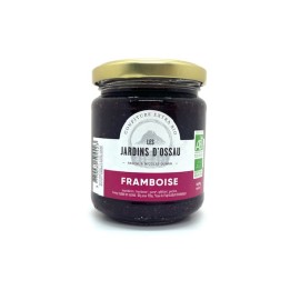 CONFITURE BIO FRAMBOISE LES JARDINS D'OSSAU 240gr
