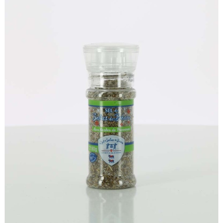 SEL DE SALIES DE BEARN MOULIN AUX HERBES 80gr