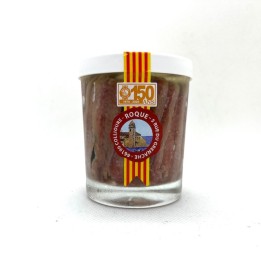 FILETS D 'ANCHOIS A L'HUILE VERRE 150 GR NET TOTAL ROQUES COLLIOURE