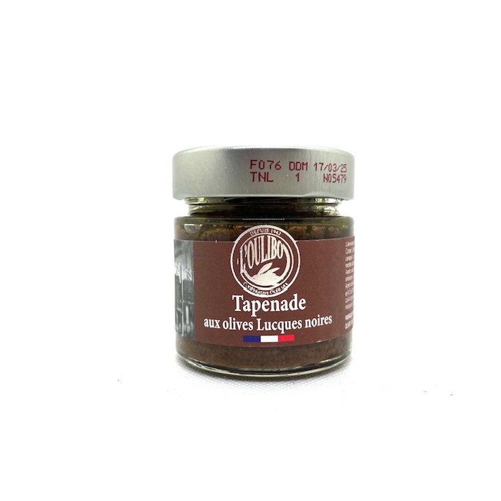TAPENADE OLIVES NOIRES LUCQUES L'OULIBO 100gr