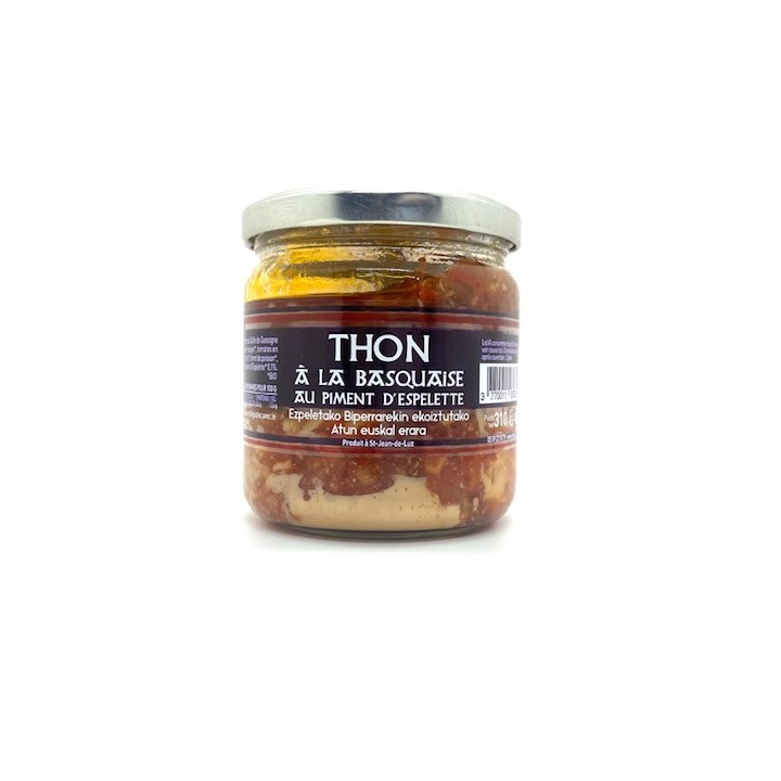 THON DE SAINT JEAN DE LUZ BASQUAISE ET PIMENT 310 GR ONAKE