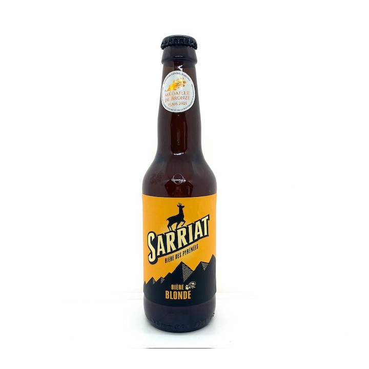 BIERE SARRIAT BLONDE 33 CL