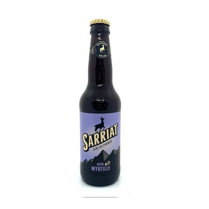 BIERE SARRIAT MYRTILLES 33 CL