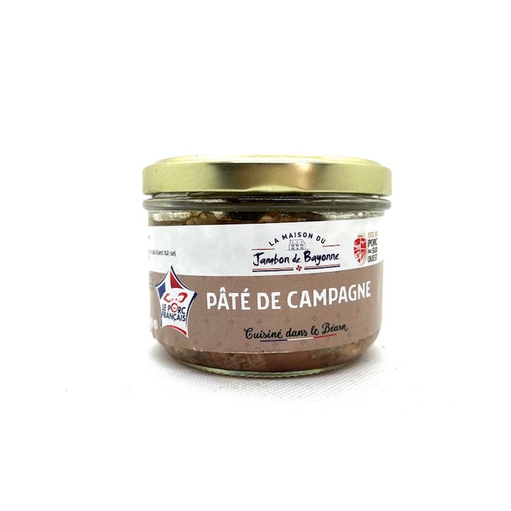 PATE DE CAMPAGNE 180 GR IGP LA MAISON DU JAMBON DE BAYONNE