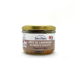 PATE DE CAMPAGNE PIMENT D'ESPELETTE 180GR LA MAISON DU JAMBON DE BAYONNE