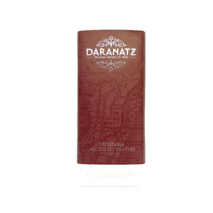 TABL CHOCOLAT NOIR FEVES VENEZUELA 100 GR DARANATZ