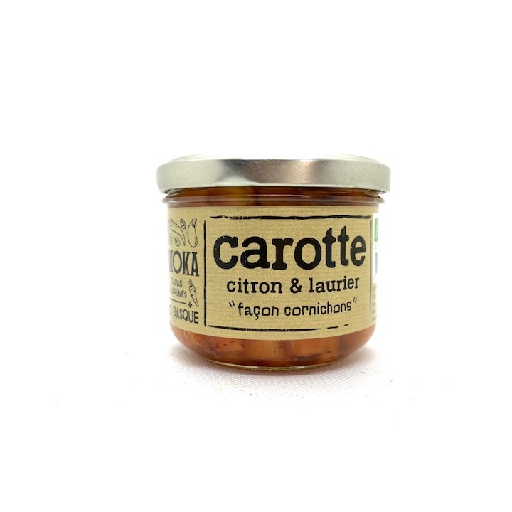 PICKLES CAROTTES CITRON LAURIER BIO 210 GR PIKOKA