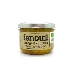 PICKLES FENOUIL ORANGE CURCUMA BIO 210 GR PIKOKA