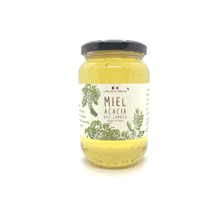 MIEL D'ACACIA 500 GR LA MIELLERIE DU SOUBESTRE