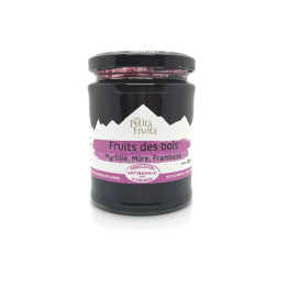 CONFITURE FRUITS DES BOIS 325 GR LES PETITS FRUITS