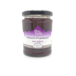 CONFITURE VELOURS FRAMBOISE 325 GR LES PETITS FRUITS