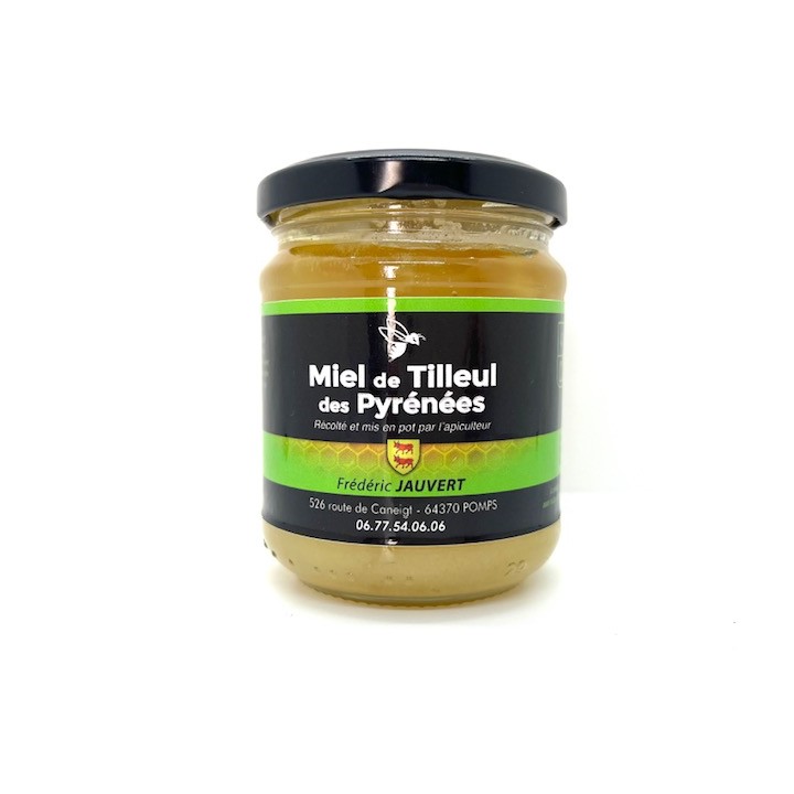 MIEL DE TILLEUL DES PYRENEES 250 GR FREDERIC JAUVERT