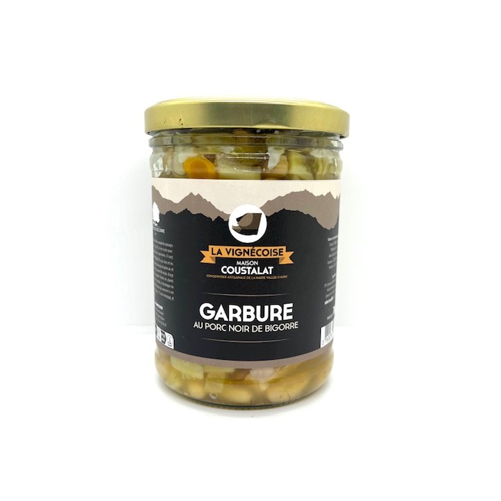 GARBURE PORC NOIR DE BIGORRE 760 GR LA VIGNECOISE