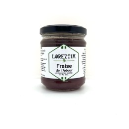 CONFITURE FRAISES DE L'ADOUR 200 GR LOREZTIA