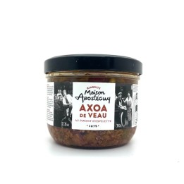 AXOA DE VEAU AU PIMENT D'ESPELETTE 350 GR AROSTEGUY