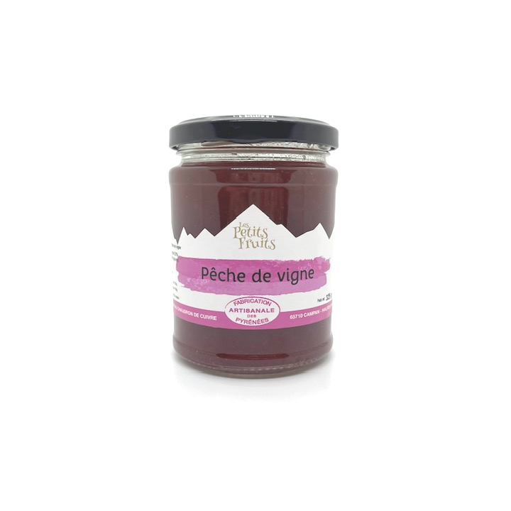 CONFITURE PECHE DE VIGNE 325 GR LES PETITS FRUITS