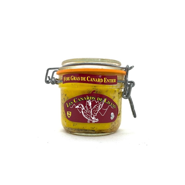 FOIE GRAS ENTIER VERRINE DE 180 GR LES CANARDS DE LILIAN