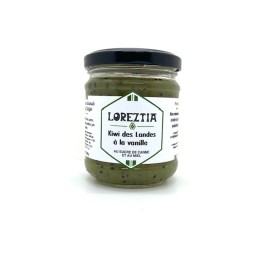 CONFITURE KIWI DES LANDES A LA VANILLE 200 GR LOREZTIA