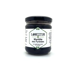 CONFITURE MYRTILLES DES PYRENEES 200 GR LOREZTIA