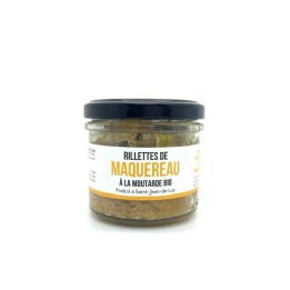 RILLETTES DE MAQUEREAUX BIO A LA MOUTARDE 90 GR ONAKE