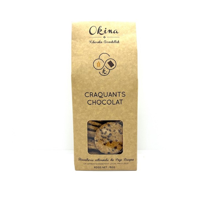 CRAQUANTS CHOCOLAT OKINA 150 GR