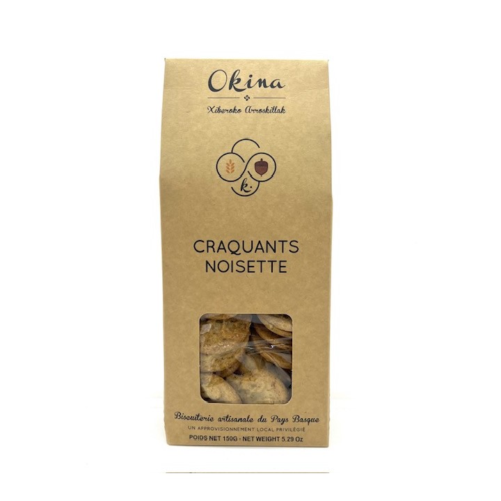 CRAQUANTS NOISETTES OKINA 150 GR