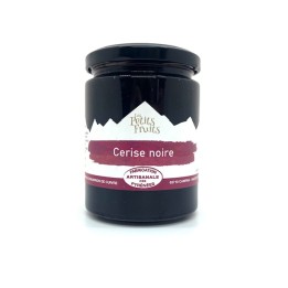 CONFITURE CERISE NOIRE 325 GR LES PETITS FRUITS