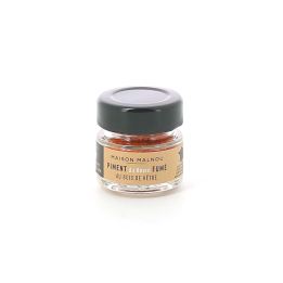 PIMENT DU BEARN FUME AU BOIS DE HETRE POT 13 GR MAISON MALNOU