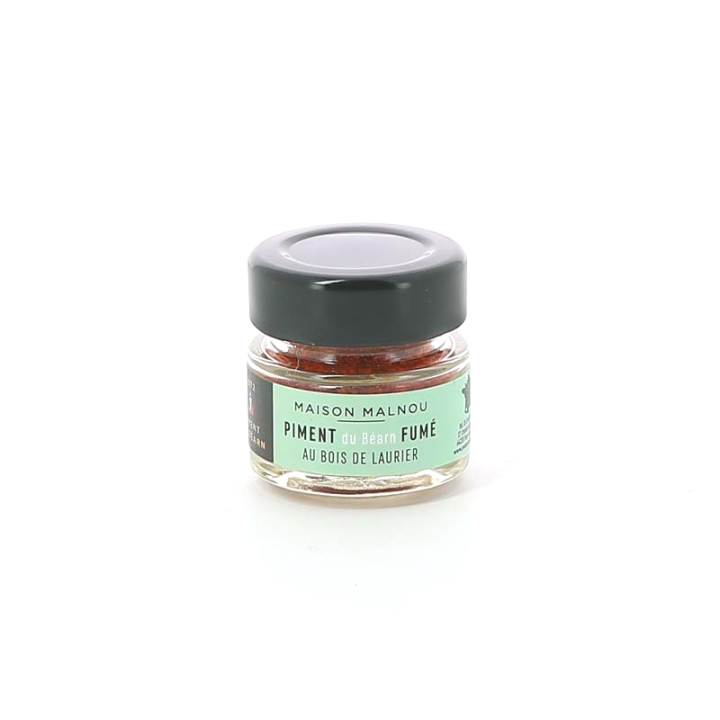 PIMENT DU BEARN FUME AU LAURIER POT 13 GR MAISON MALNOU