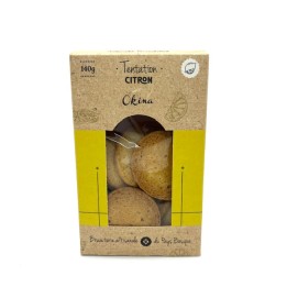BISCUIT TENTATION CITRON 140 GR OKINA
