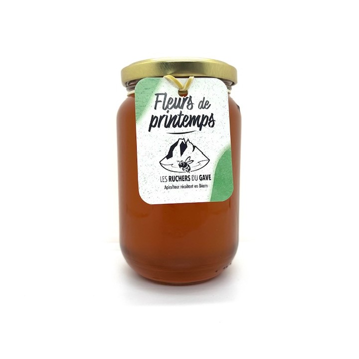 MIEL DE PRINTEMPS 500 GR LES RUCHERS DU GAVE