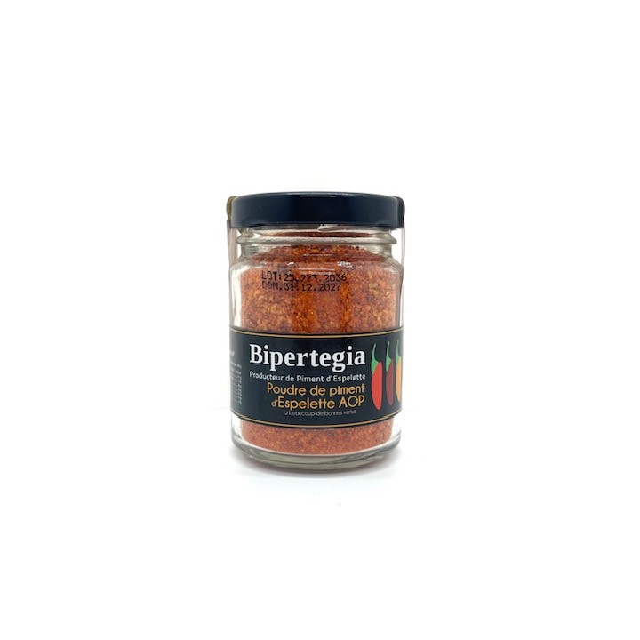 POUDRE DE PIMENT D'ESPELETTE AOP 40gr BIPERTEGIA