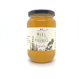 MIEL DE FLEURS DES PYRENEES 500 GR LA MIELLERIE DU SOUBESTRE