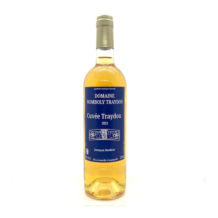 JURANCON DOUX CUVEE TRAYDOU 75 CL DOMAINE NOMBOLY TRAYDOU
